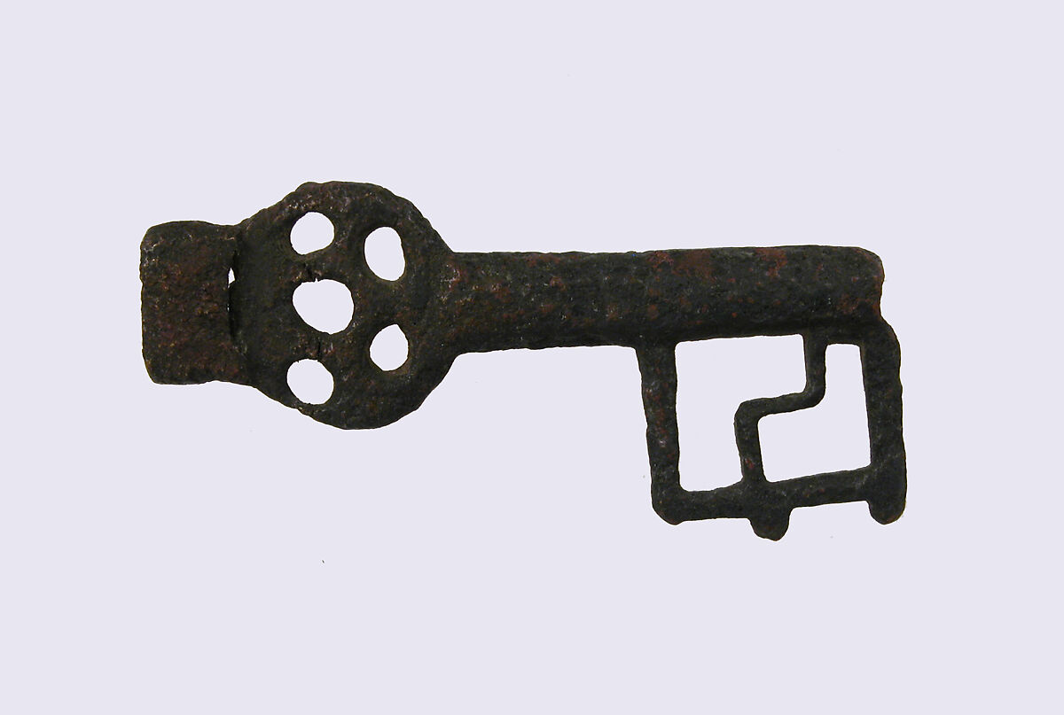 Key, Copper alloy, Roman 