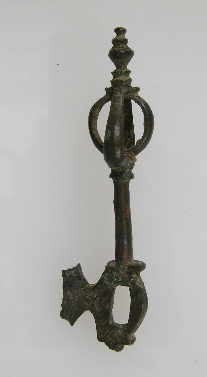 Key, Copper alloy, Roman 