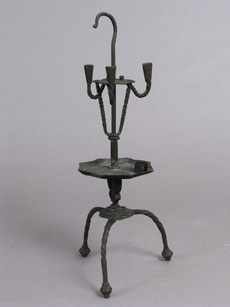 Candlestick, Iron, Spanish 