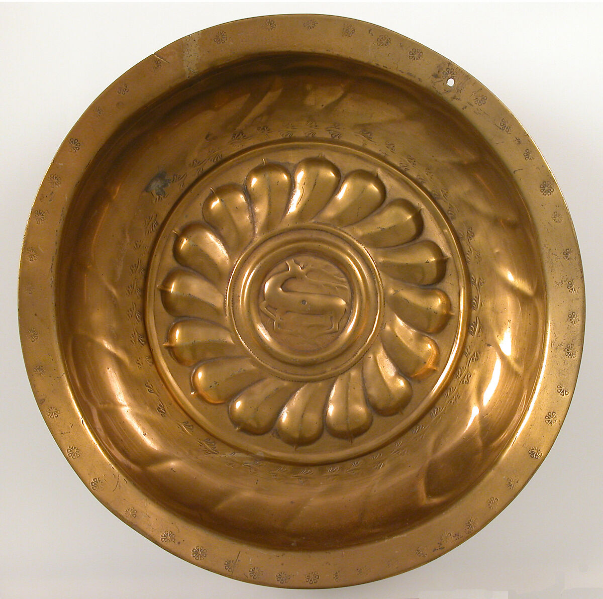 Dish, Brass, German 