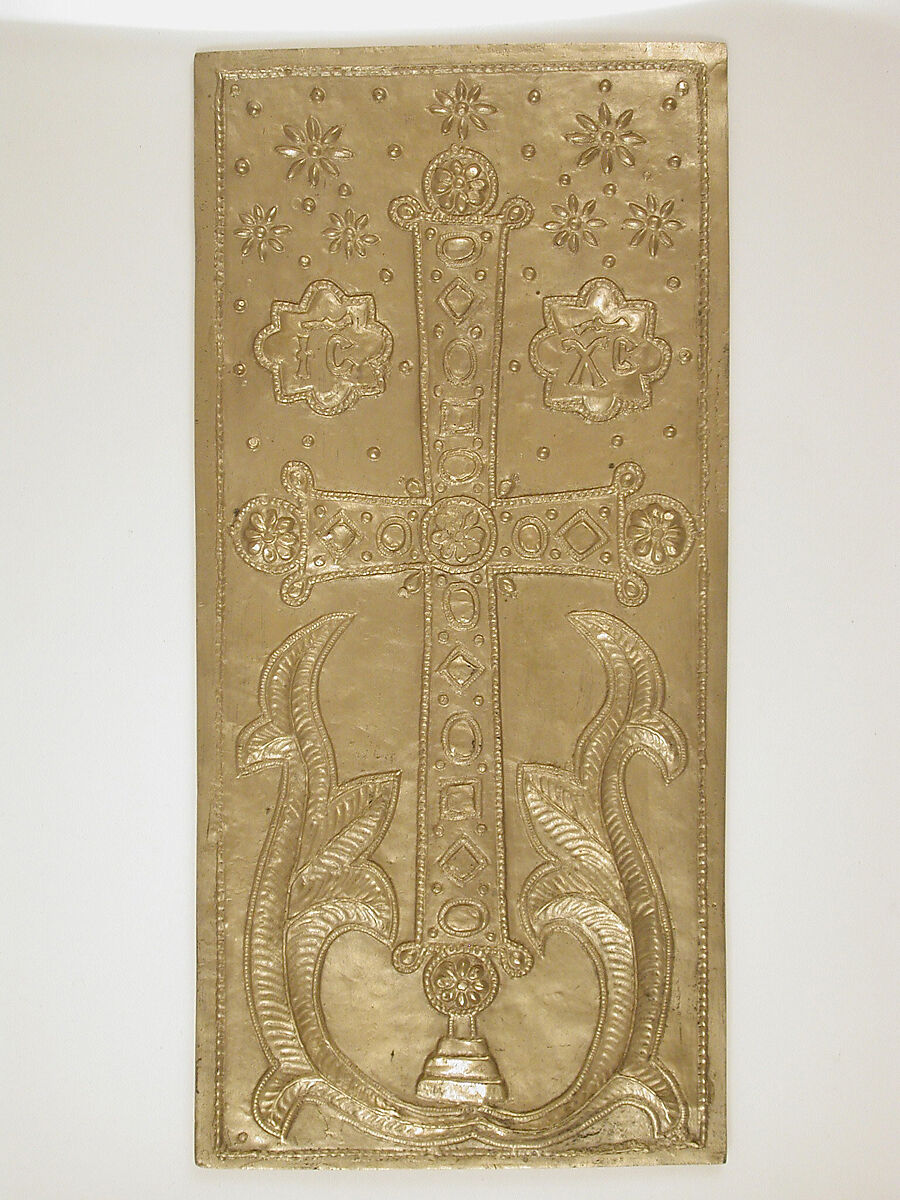 Book Cover, Silver gilt, Greek 