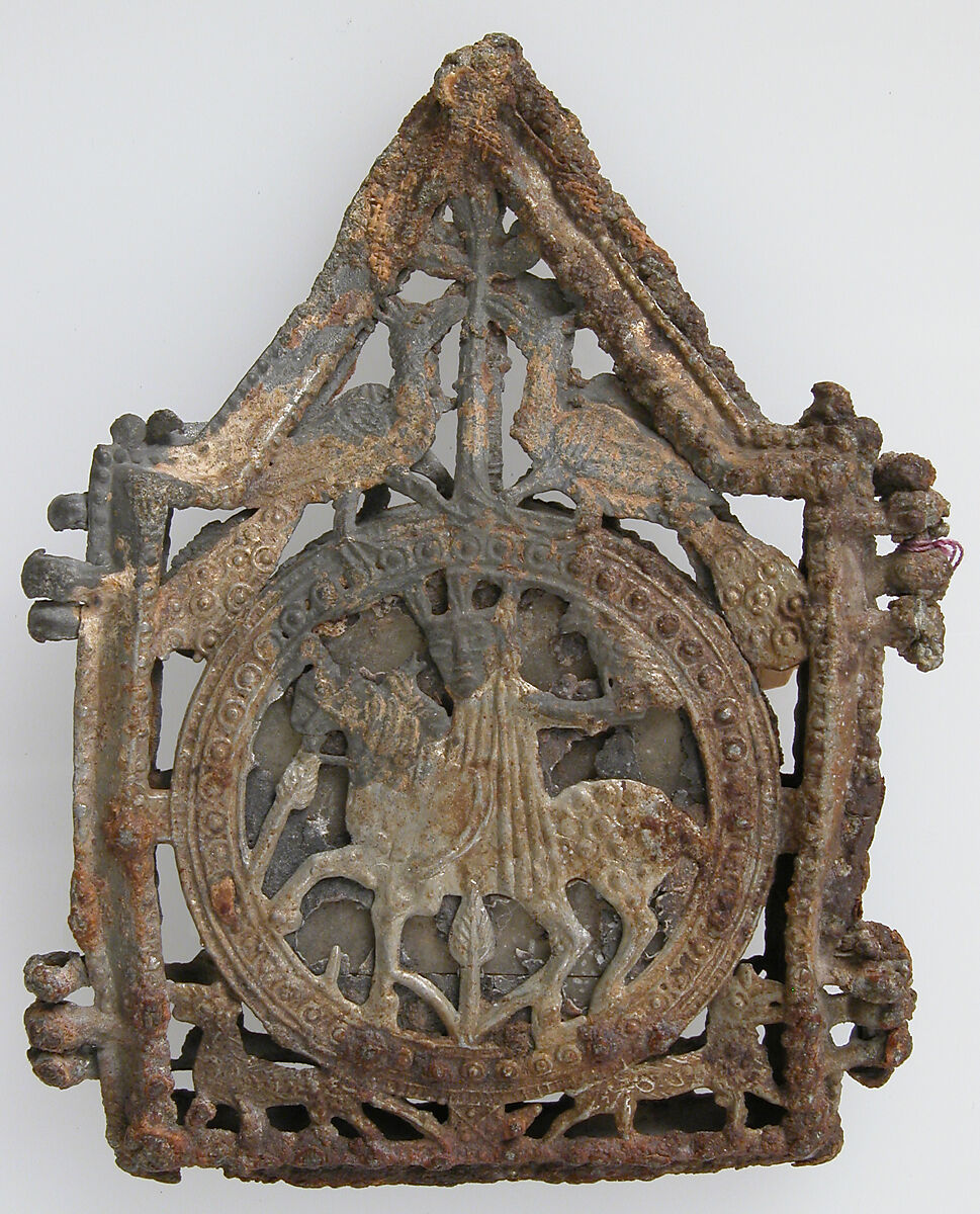 Pilgrim's Badge, Lead, wax, European 