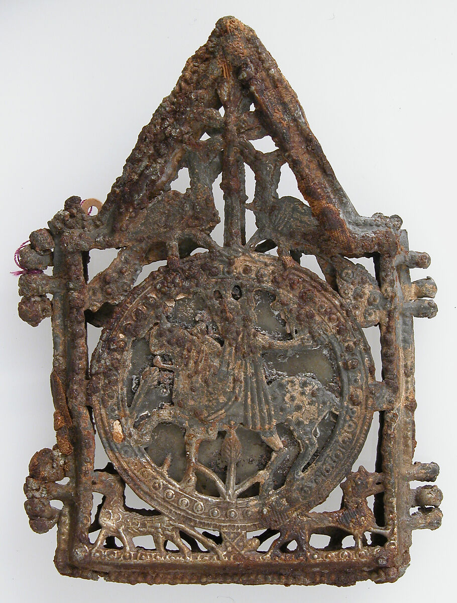 Pilgrim's Badge, Lead, wax, European