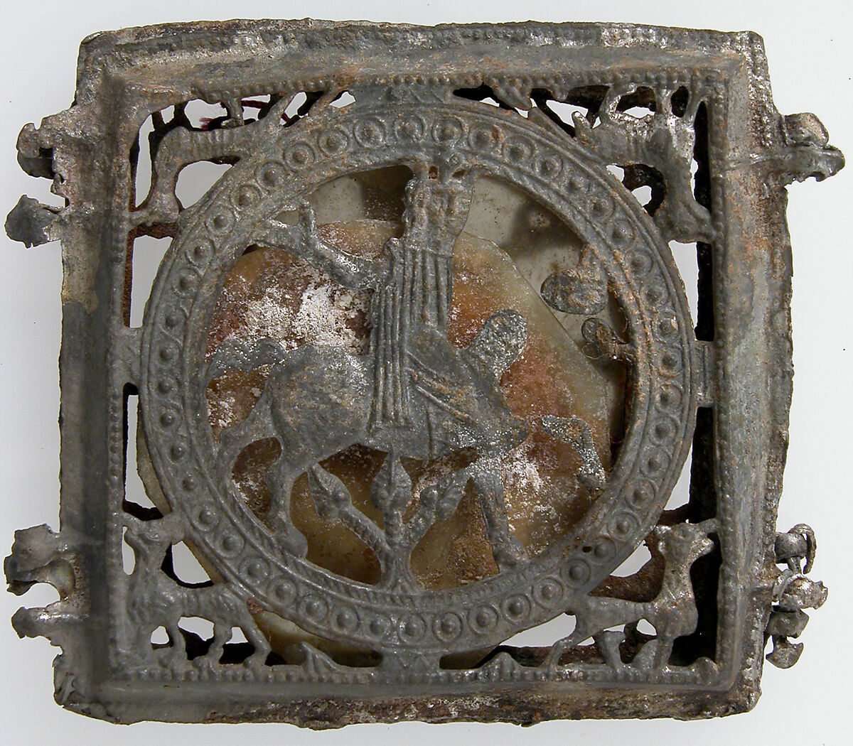 Pilgrim's Badge, Lead, wax, European 