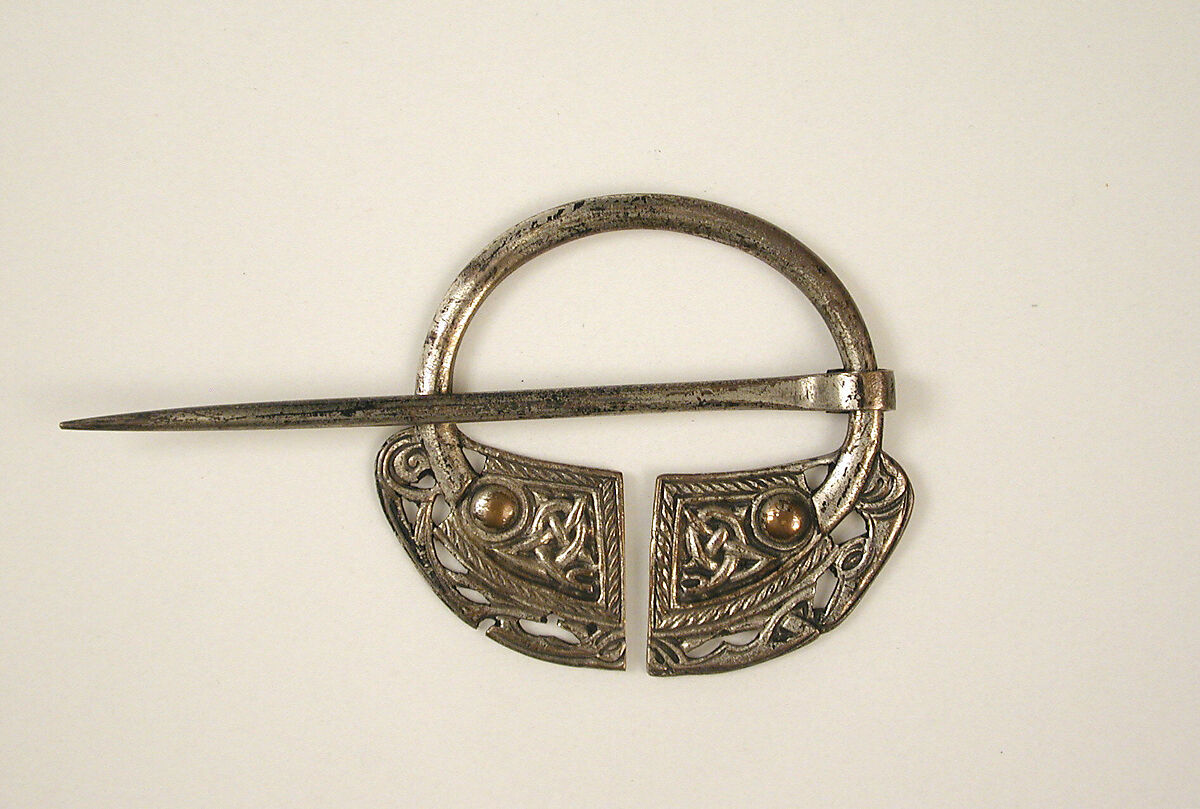 Celtic Brooch, Silver, Irish 