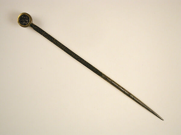 Cloak Pin, Bronze, Irish 