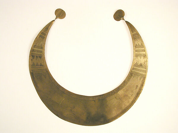 Crescent or Necklet, Gold, Irish 