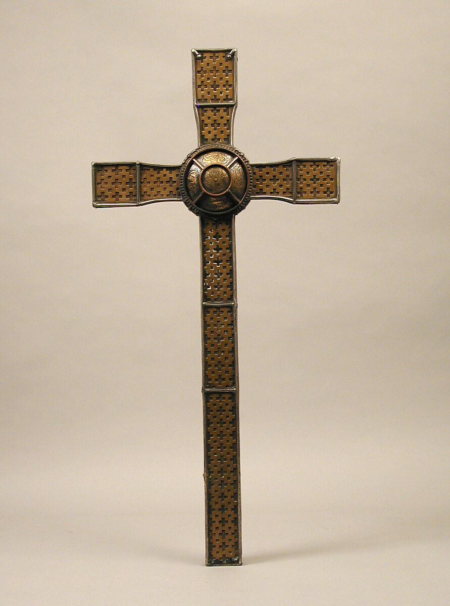 Cross of Clogher, Oak, bronze, silver, Irish 