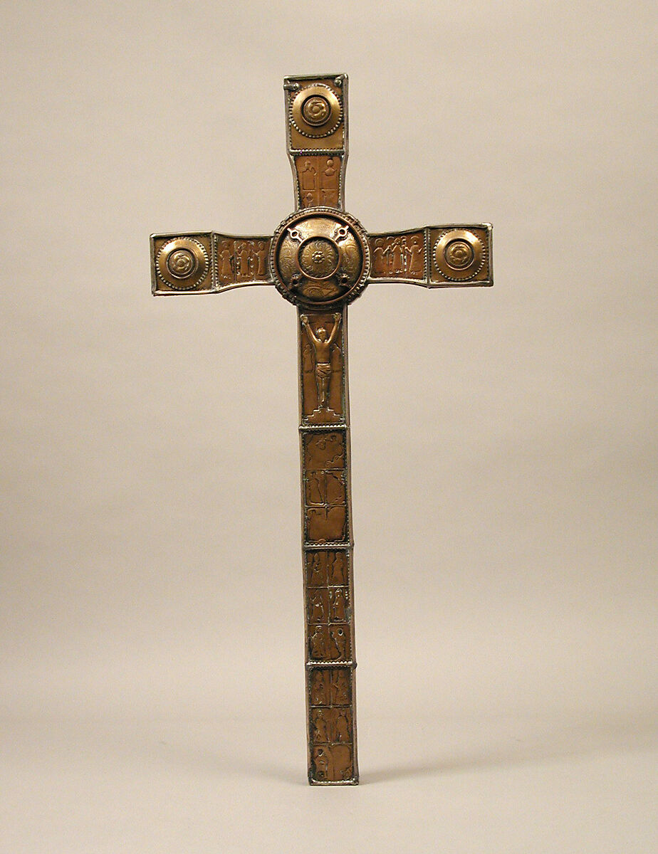 Cross of Clogher, Oak, bronze, silver, Irish