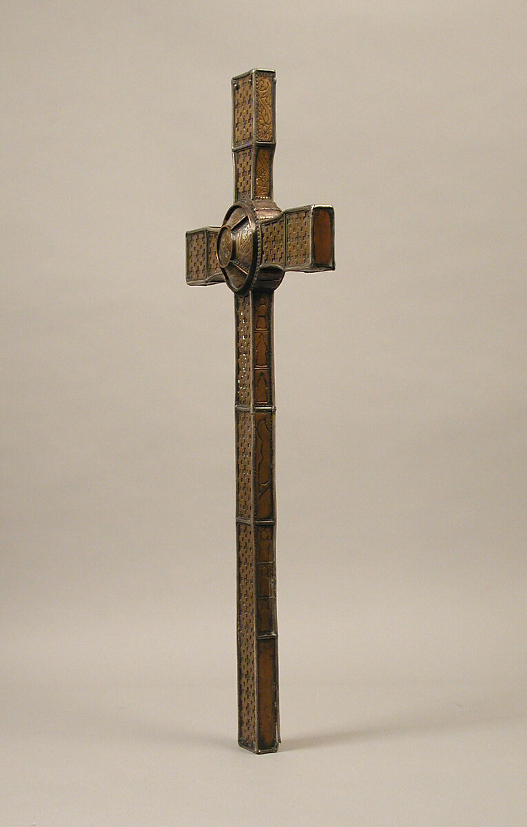 Cross of Clogher, Oak, bronze, silver, Irish