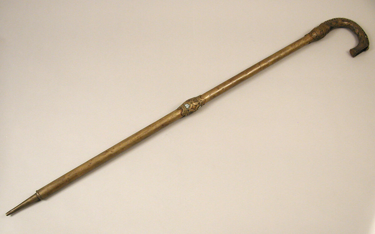 Crozier of Saint Mura, of Fahan, County Donegal, Bronze, silver, gem stones, Irish