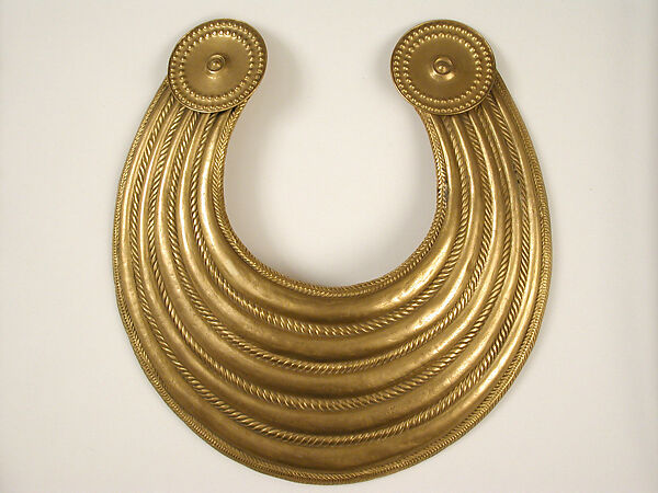 Crescent or Gorget, Gold, Irish 