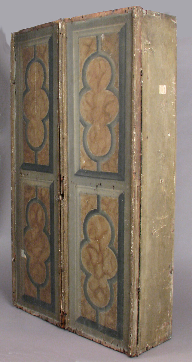 Altar Shrine with Four Saints, Italian (Venetian) Painter  , third quarter of 15th century, Oil and gold leaf on wood panel, Italian