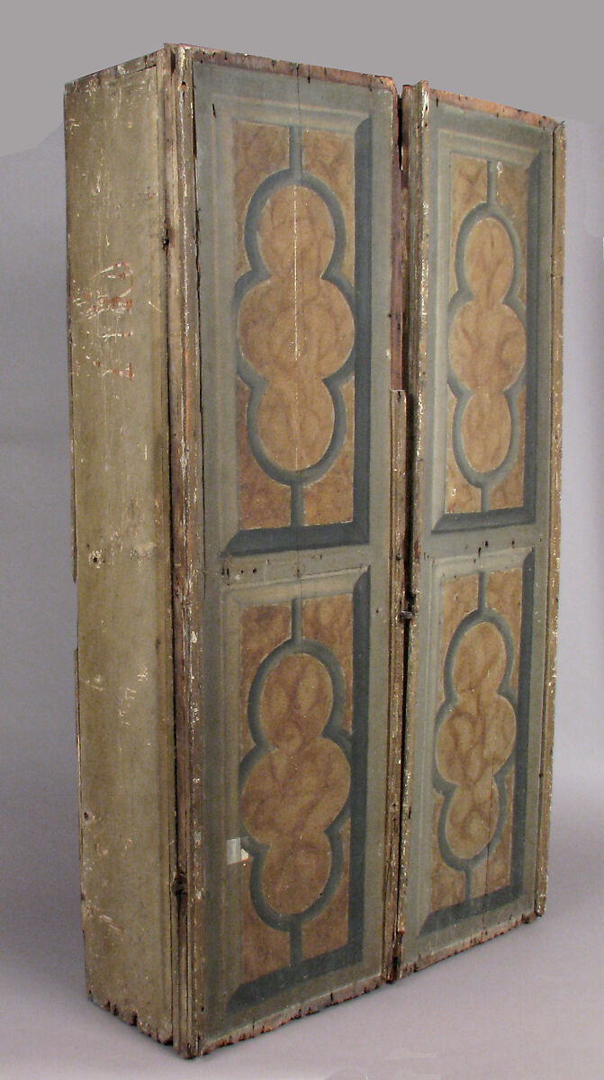 Altar Shrine with Four Saints, Italian (Venetian) Painter  , third quarter of 15th century, Oil and gold leaf on wood panel, Italian