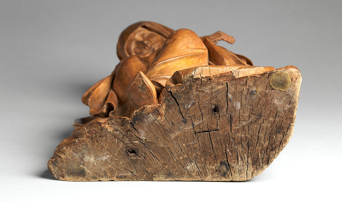 Mourning Virgin, Limewood, South German