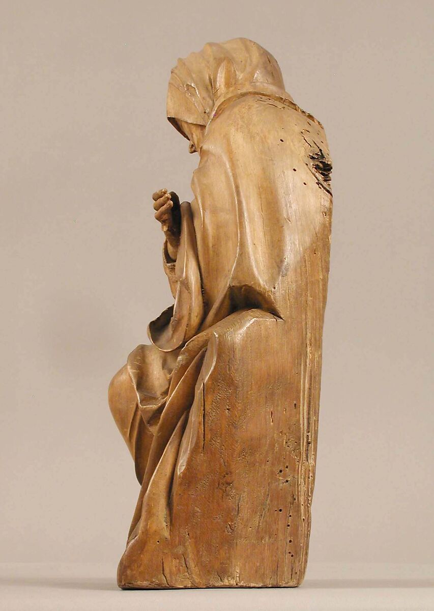Mourning Virgin, Limewood, South German