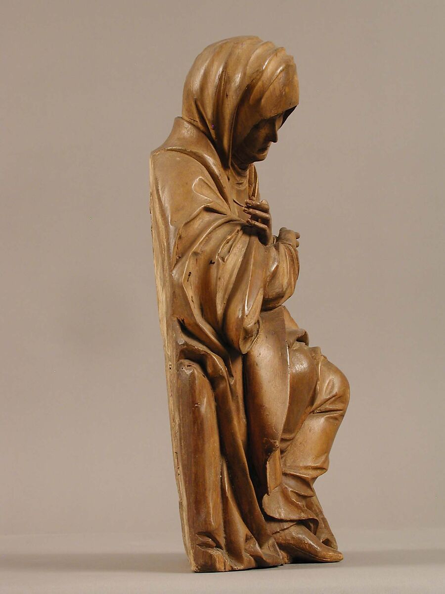 Mourning Virgin, Limewood, South German