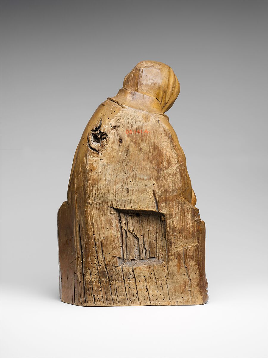 Mourning Virgin, Limewood, South German