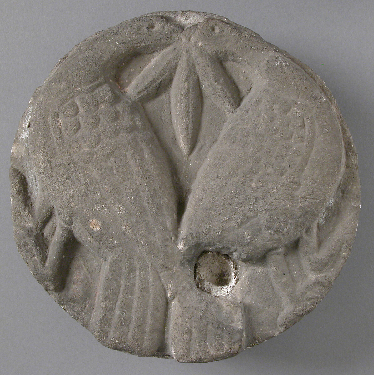 Decorative Roundel, Marble (Preconnesian marble from island of Marmara (Turkey)), Italian