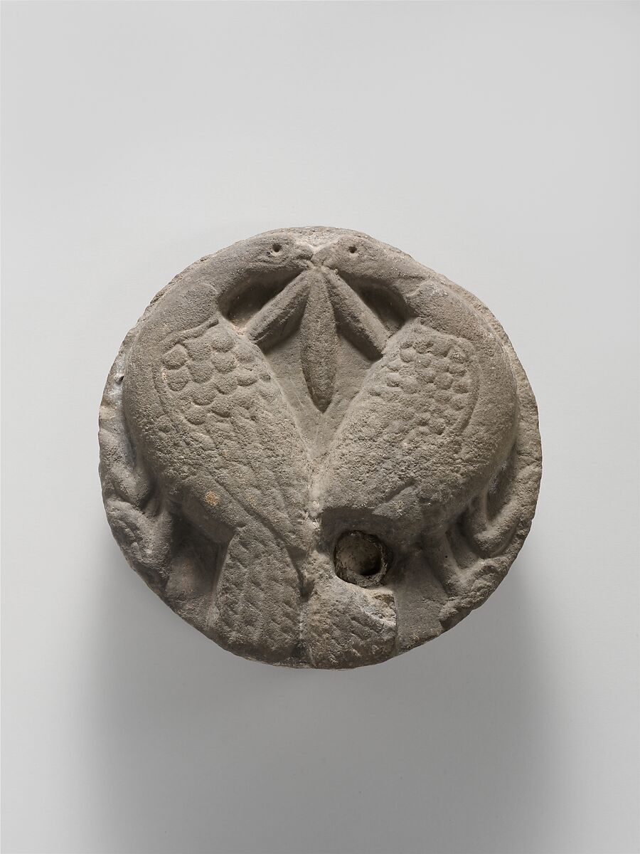 Decorative Roundel, Marble (Preconnesian marble from island of Marmara (Turkey)), Italian 