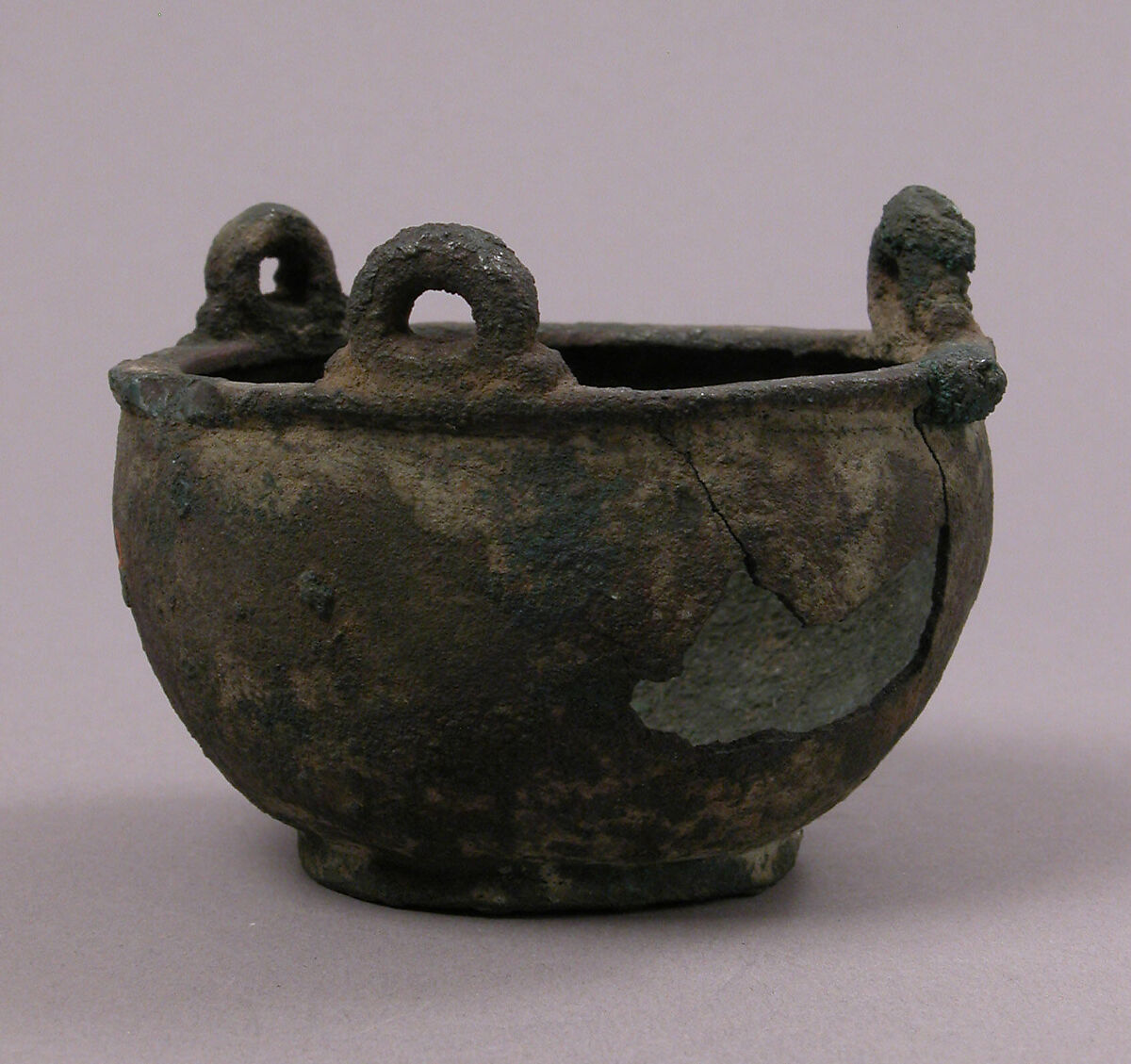 Censer, Copper alloy, Early Medieval (?) 