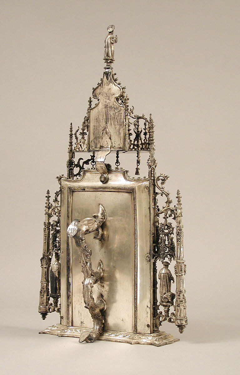 Pax, Silver plate on copper, Portuguese
