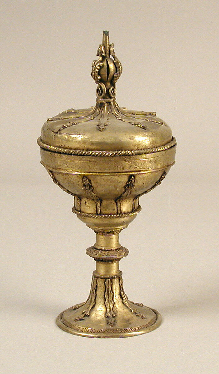 Cup and Cover, Silver gilt, Hungarian 