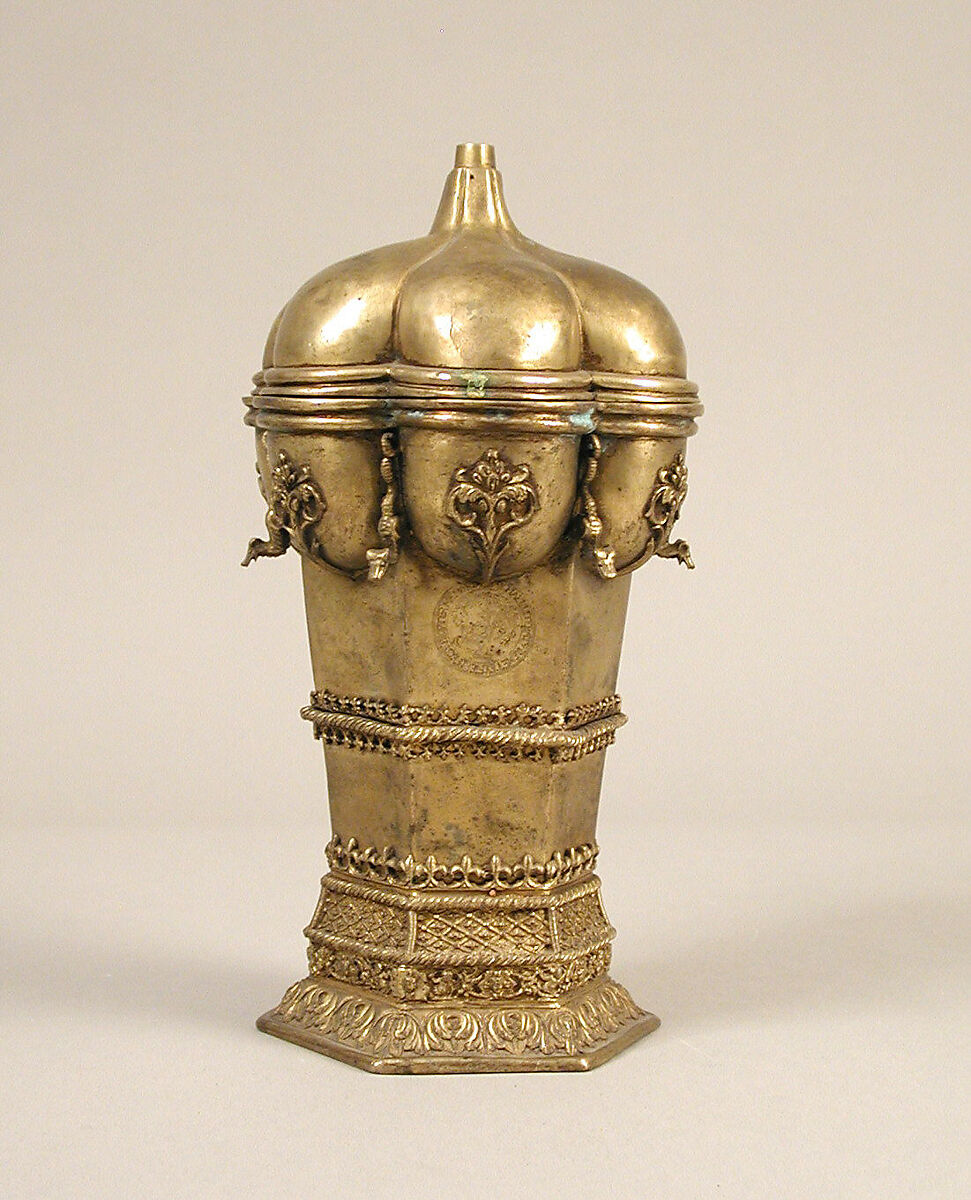 Cup and Cover, Silver gilt, Hungarian 