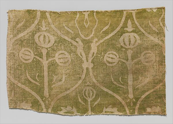 Fragment of Printed Linen