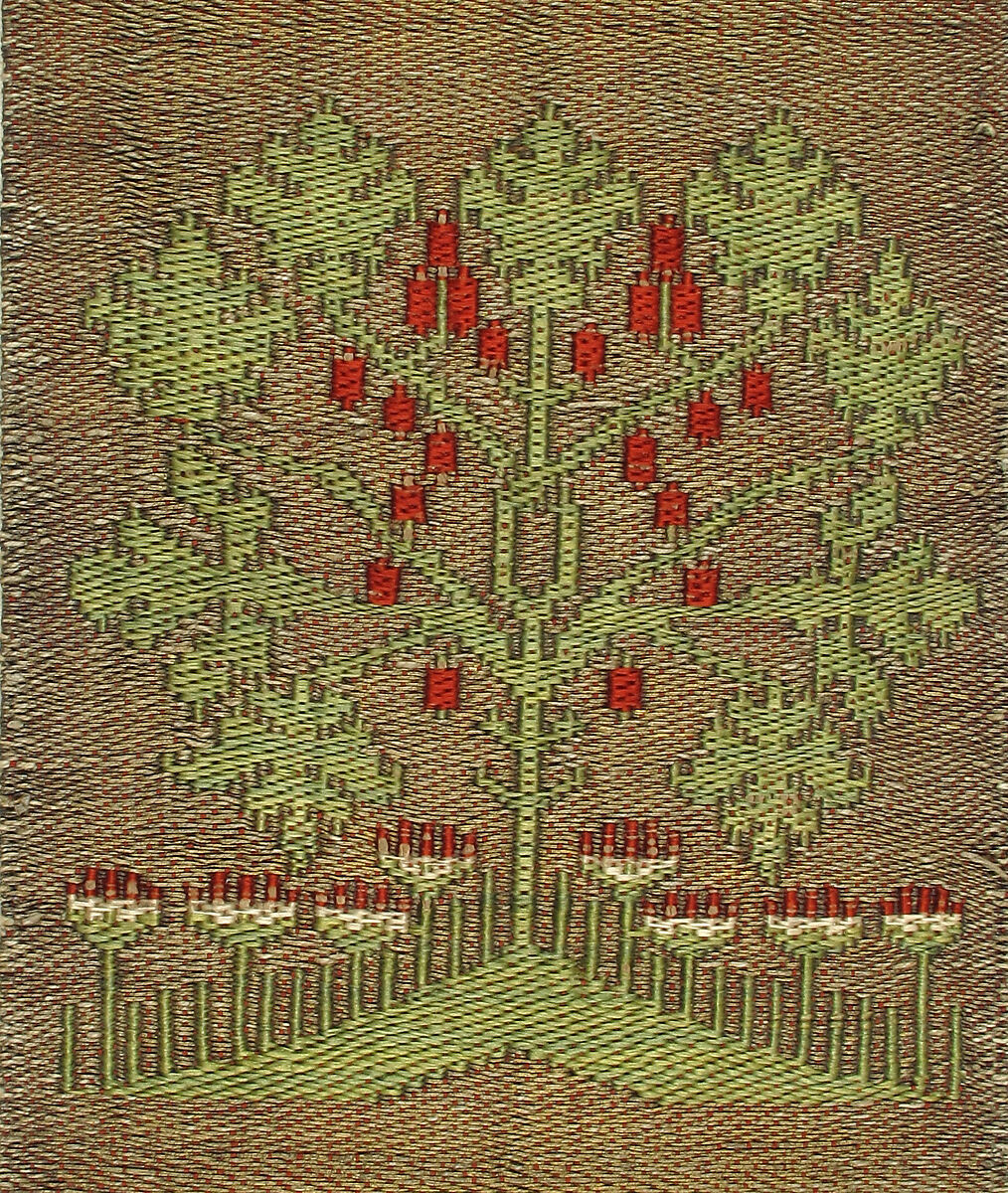 Brocade Band, Silk, metal thread, German