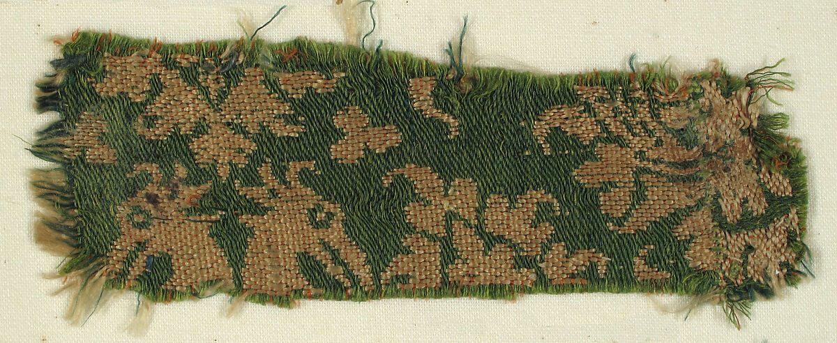 Textile with Figures, Silk, Italian 