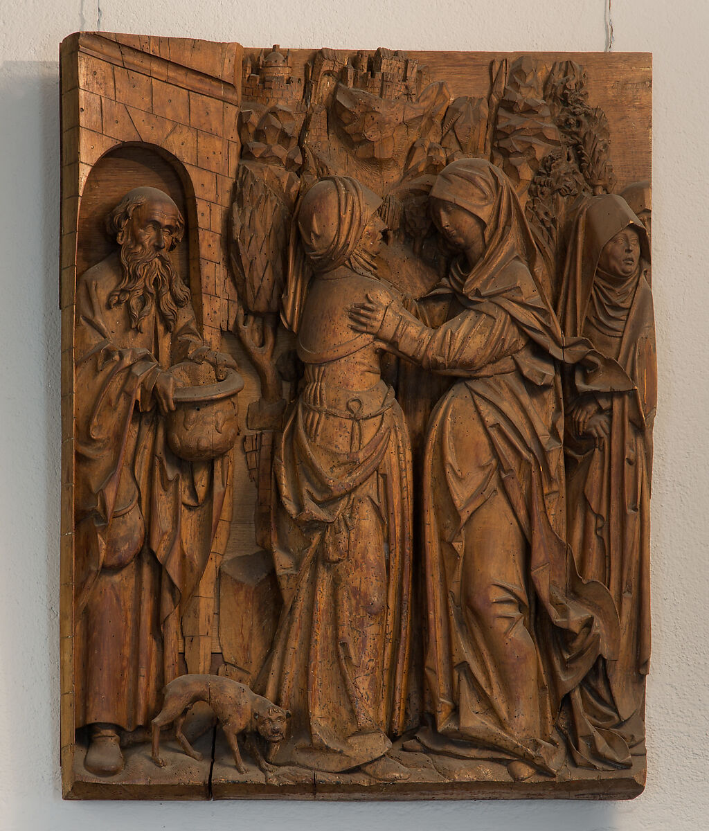 The Visitation, Limewood, South German 