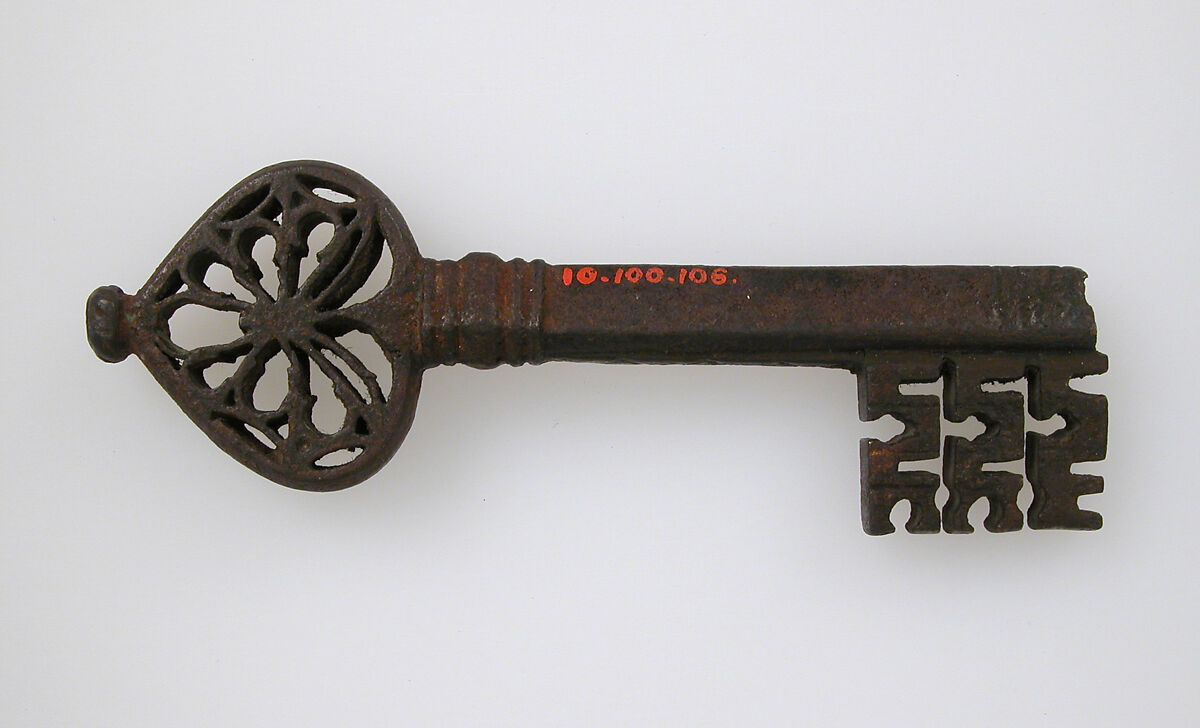 Key, Iron, German 