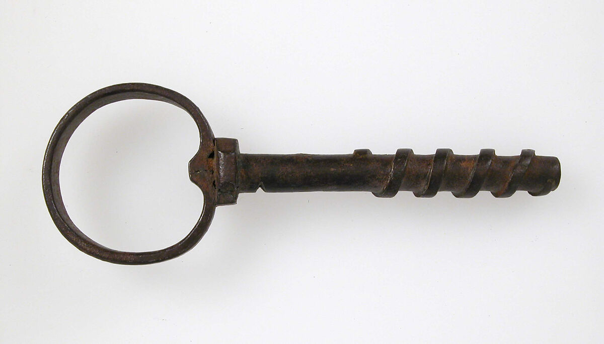 Spiral Key, Iron, German 