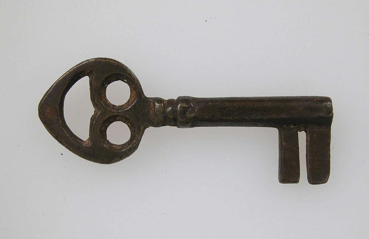 Key, Copper alloy, German 