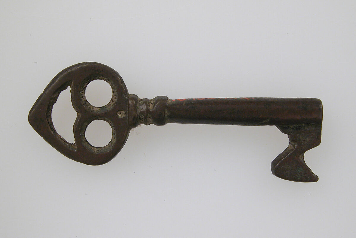 Key, Copper alloy, German 