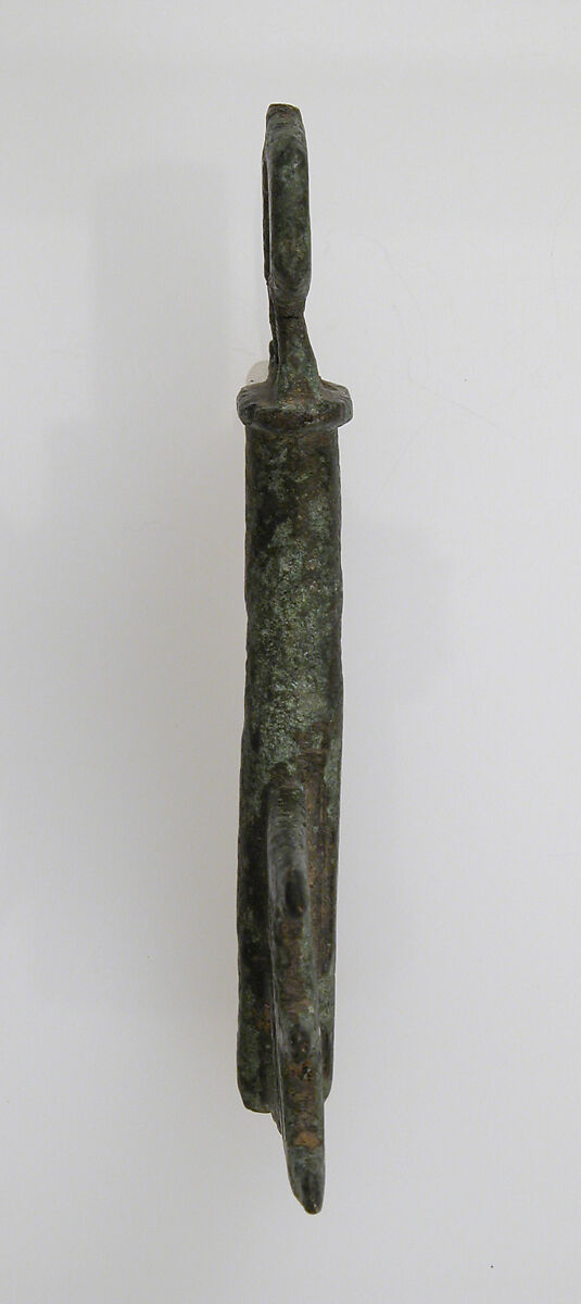 Key, Copper alloy, Late Roman or Frankish