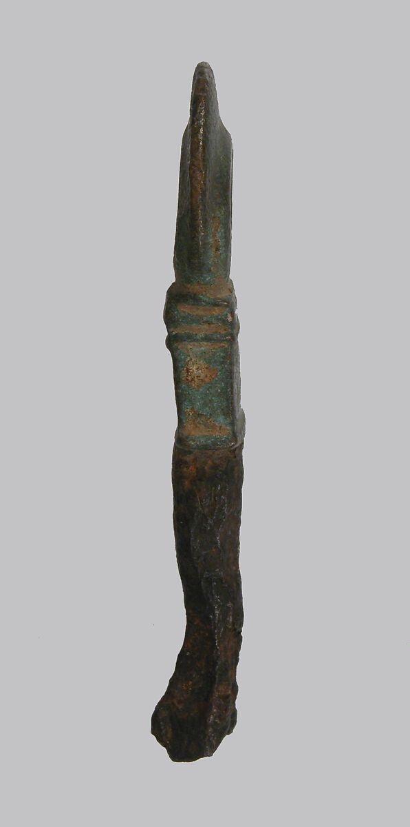 Key, Iron or copper alloy, Late Roman