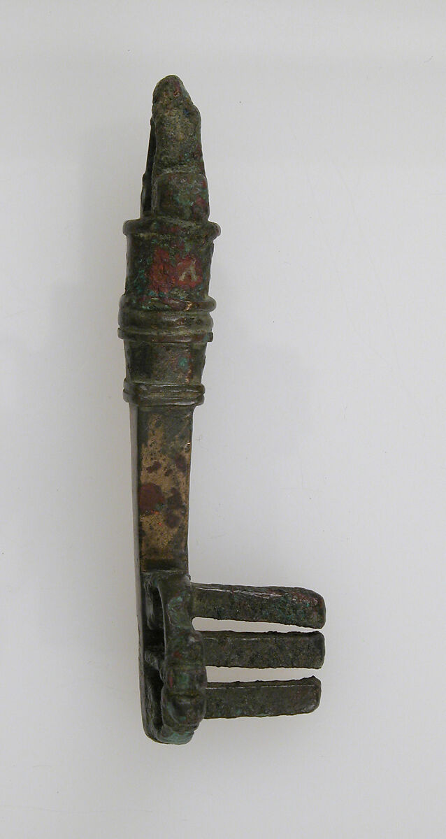 Key, Copper alloy, Roman