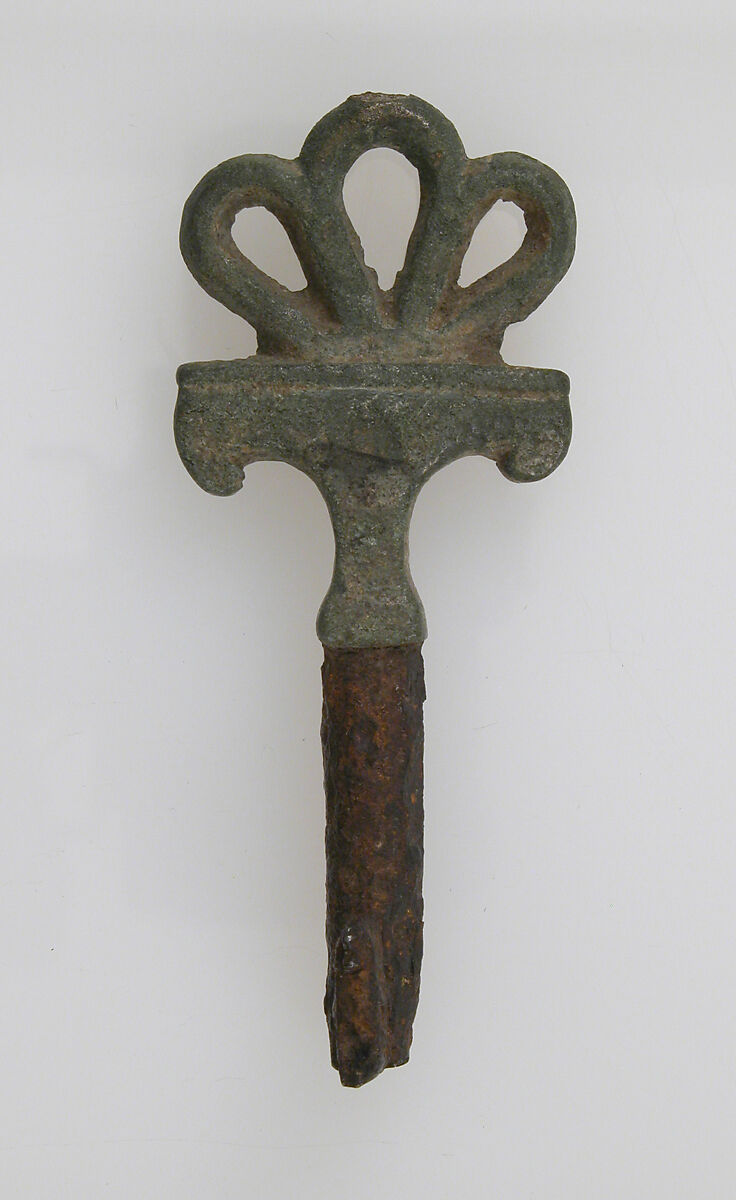 Key, Copper alloy, iron, Roman 