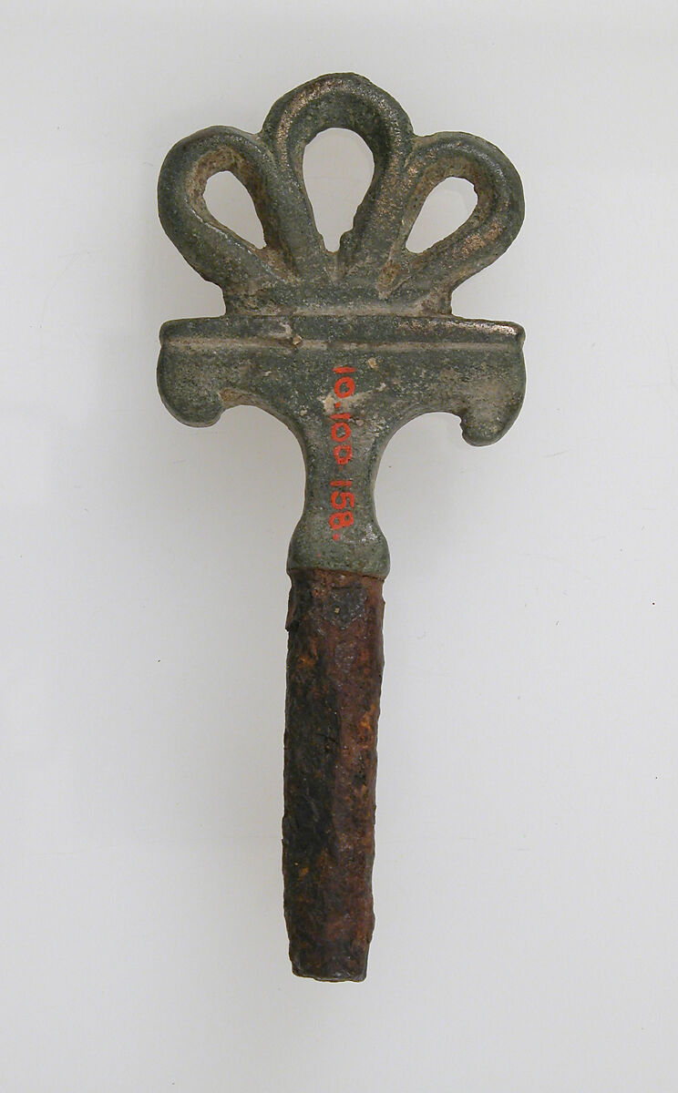 Key, Copper alloy, iron, Roman