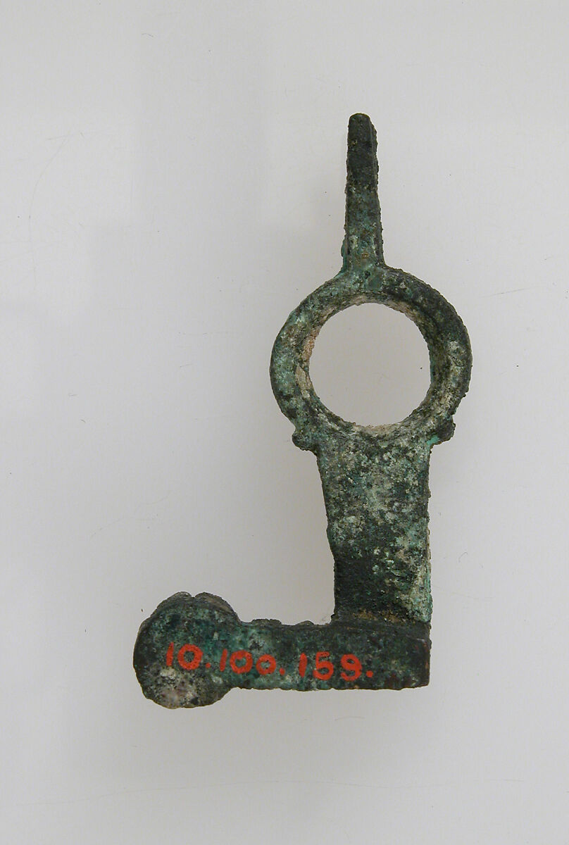 Key, Copper alloy, iron, Roman