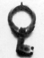 Key, Copper alloy, iron, Late Roman (?)