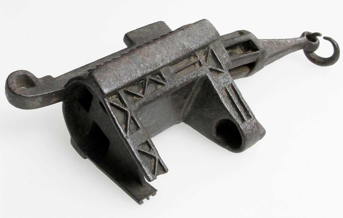 Part of a Padlock, Iron, European