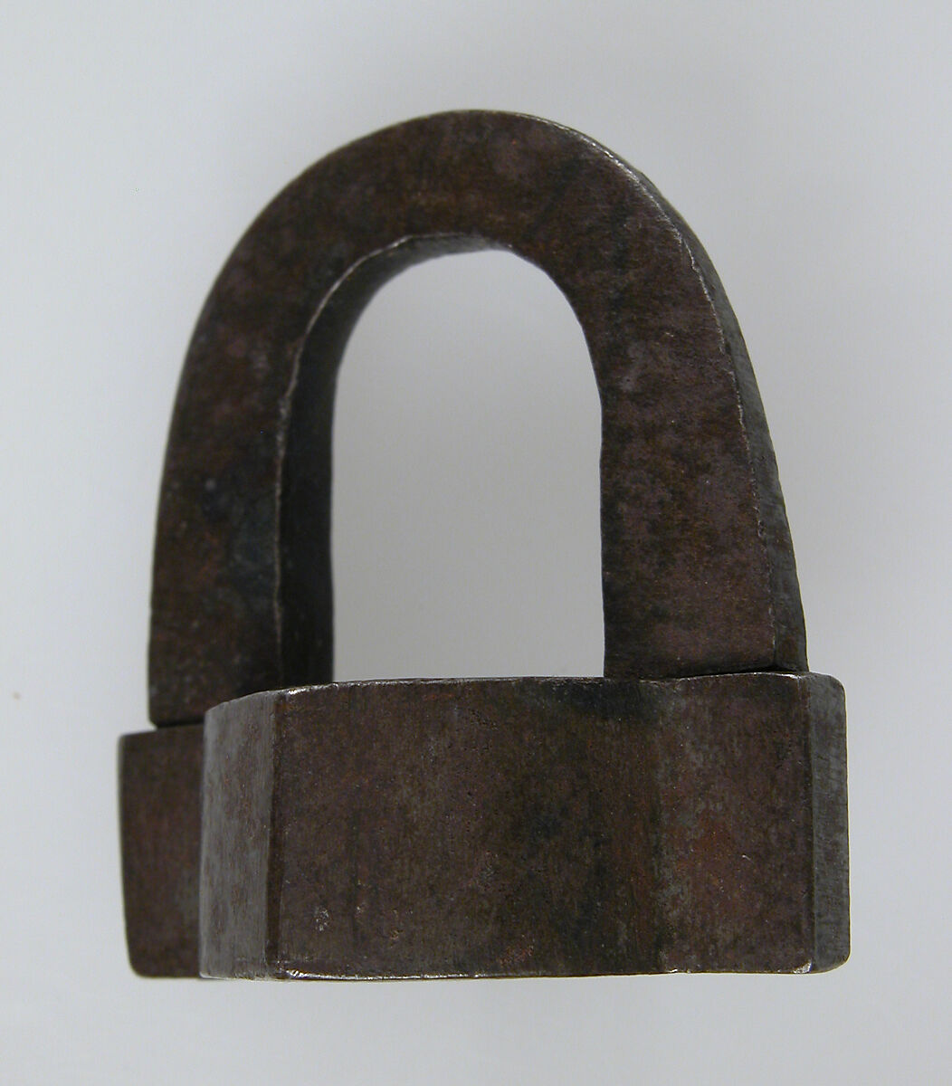 Padlock, Iron, French (?) 