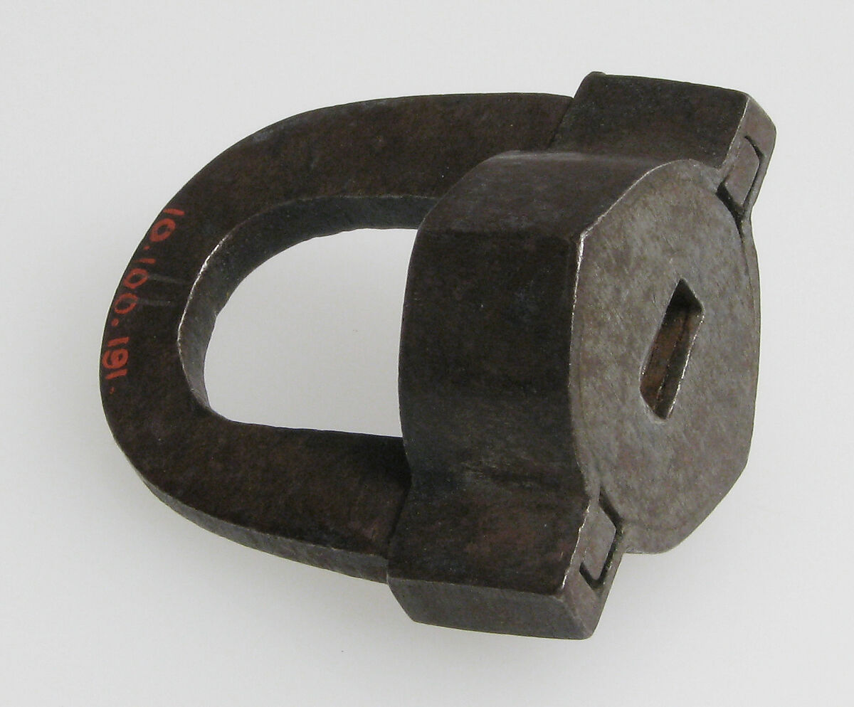 Padlock, Iron, French (?)