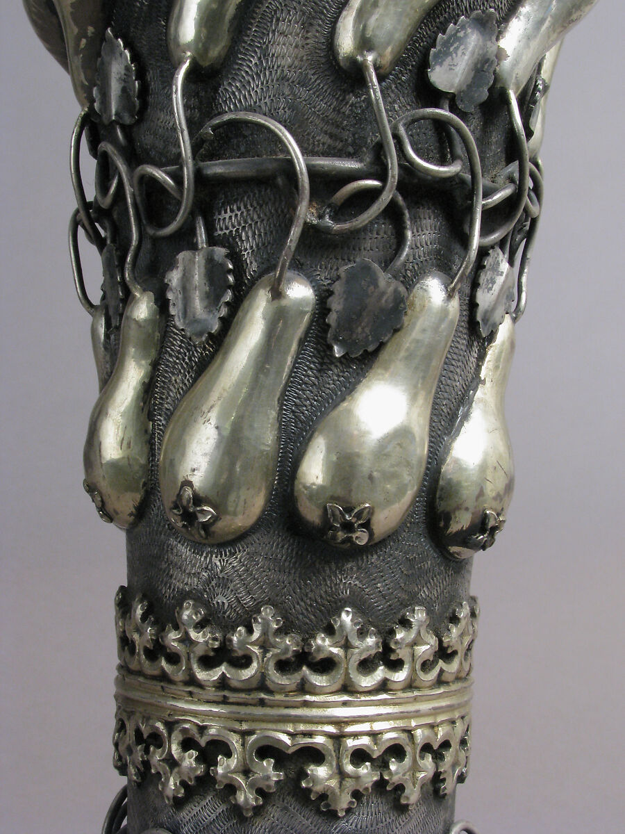 Beaker and Cover, Probably Friedrich Hillebrand (German, 1580–1608), Silver, partially gilt, German