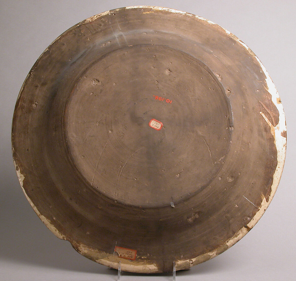 Plate, Earthenware, tin-glaze, Italian