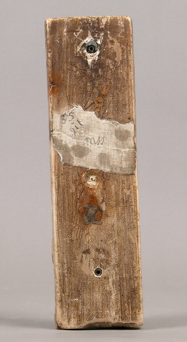 Relief of Saint Thomas under an ogee arch, Alabaster with paint and gilding, British