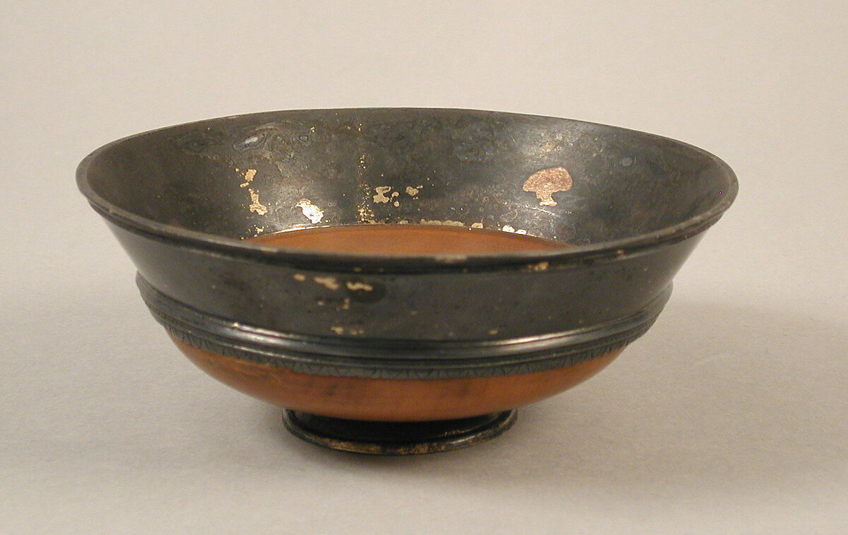 Mazer Bowl, Maple, silver gilt mounts, British 